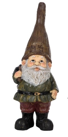 Kerti törpe, Esschert, Garden gnome S, 8 x 9,6 x 25,3 cm, polirezin, tarka