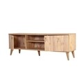 Set mobilier living 3 piese, comoda, comoda tv si masuta, Motto 200, Vella, atlantic pine