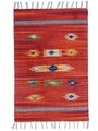 Kilim Szőnyeg, Country 160, Baketo, 100% pamut, kézzel megmunkált, 60x90 cm