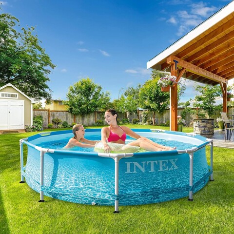 Piscina Intex, 305x76 cm, 4485 L, polivinil, albastru