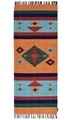 Kilim Szőnyeg, Country Modern 346, Baketo, 100% pamut,kézzel megmunkált, 60x200 cm