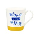 Csésze díszdobozban, Good Morning, Churchill, Fine Bone China porcelán, 300 ml