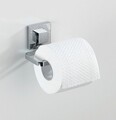 WC-papír tartó, Wenko, Quadro Vacuum-Loc®, 14 x 6 x 11 cm, rozsdamentes acél / műanyag