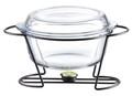 Kerek Chafing Dish Saule, Ambition, 4 L, hőálló üveg