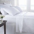 Boutique Percale Kétszemélyes ágynemű,  4 db, pamut keverék, TC 200, 130 gr / nm, fehér