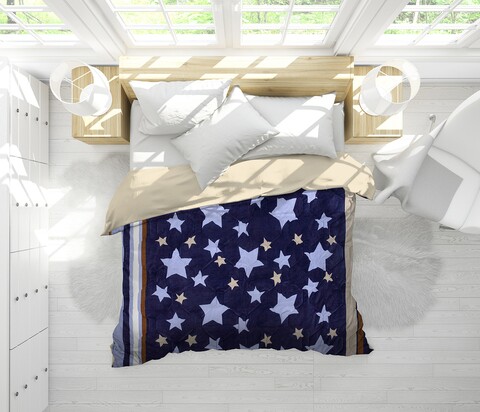 Fleece Stars Paplan, Alcam 200x220 cm, 250g /nm