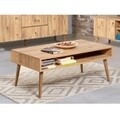 Set mobilier living 3 piese, comoda, comoda tv si masuta, Motto 200, Vella, atlantic pine