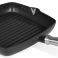 Greenpan Grill serpenyő, Featherweights, 26 x 26 cm, öntött alumínium