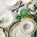 Kutahya Porselen 24 darabos Étkészlet, BNIRM24Y200, porcelán, fehér