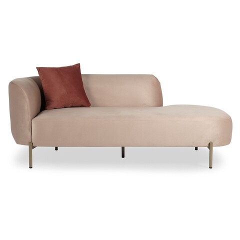 Daybed Macaroon Kanapé, Ndesign, 180x82x70 cm, fa, rózsaszín