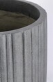 Halong Cylinder 2 db Kültéri virágcserép, Bizzotto, Ø45 x 66 cm, cement és agyagszál, szürke