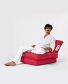 Siesta Kihúzható fotel, Ferndale Bean Bag, 55 - 180 cm, vízhatlan poliészter, piros