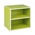 Raft modular, Composite Cube Shelf, Bizzotto, 35x29.5x35 cm, PAL laminat/MDF, verde