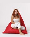 Bean Bag Ferndale Babzsák, Pyramid Bed, 145 cm, vízhatlan poliészter, piros