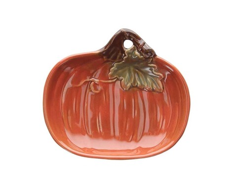 Kis tálalótál, Tognana, Zucca, 16 x 18 cm, porcelán, narancs