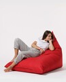 Bean Bag Ferndale Babzsák, Pyramid Bed, 145 cm, vízhatlan poliészter, piros