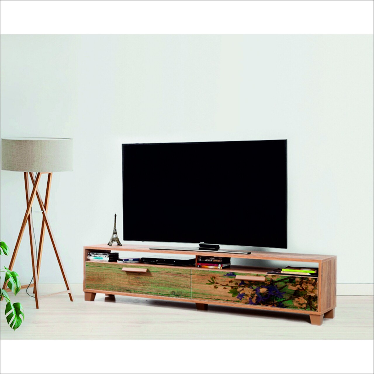 Comoda TV Box Fresh 180, Vella, 180x35x41 cm, multicolor