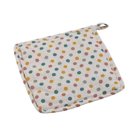 Dots Forró edény alátét, Versa, 20 x 20 cm, textil anyag