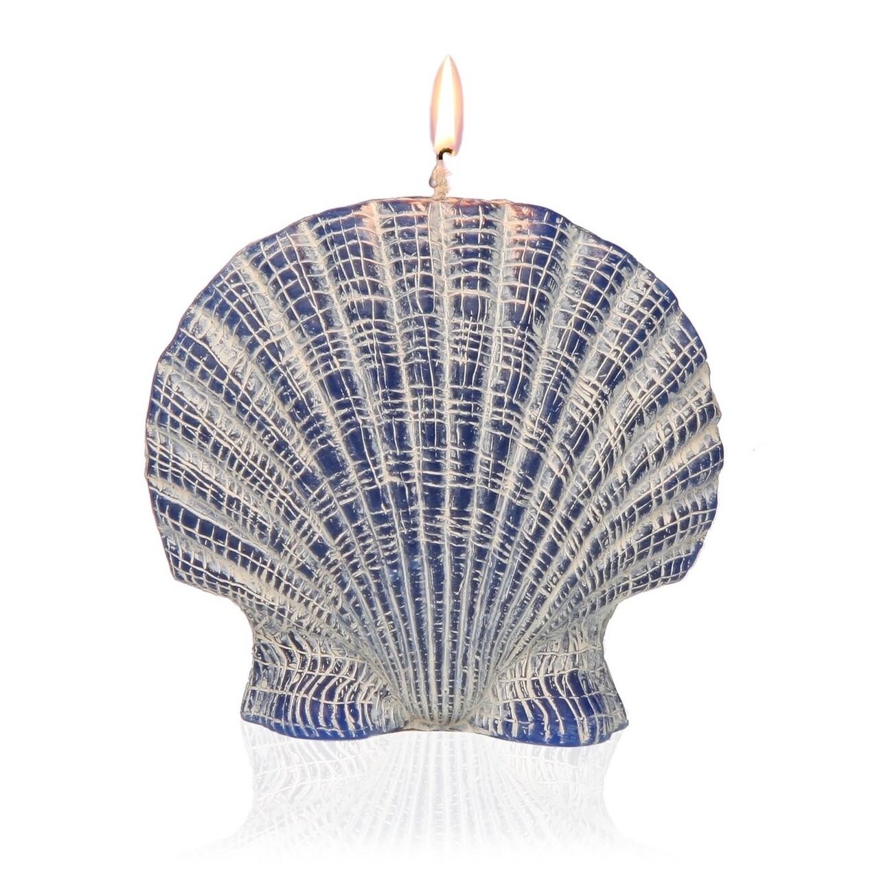 Scallop Gyertya, Versa, 13x5x12 cm, parafin