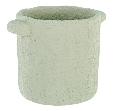 Ghiveci, Ercolano Basin, Bizzotto, 22x16.5x16.5 cm, ciment, verde