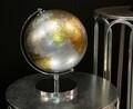 Globe Silver Fénydekoráció, Mauro Ferretti, Ø20x28 cm, ezüstszín