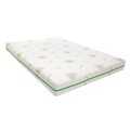 Pachet saltea Bedora Confort Relax Aloe Vera 180 x 190 cm + pilota + perne, spuma memory