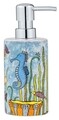 Dozator sapun lichid, Wenko, Ocean Life, 360 ml, ceramica, multicolor