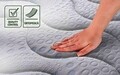 Saltea Ortopedica Ice Touch Memo Latex 90×200 cm, 7 zone, memory foam, latex, medie/ferma, anatomica, ergonomica