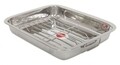 Tava cuptor cu gratar, Domotti, 35x26 cm, inox