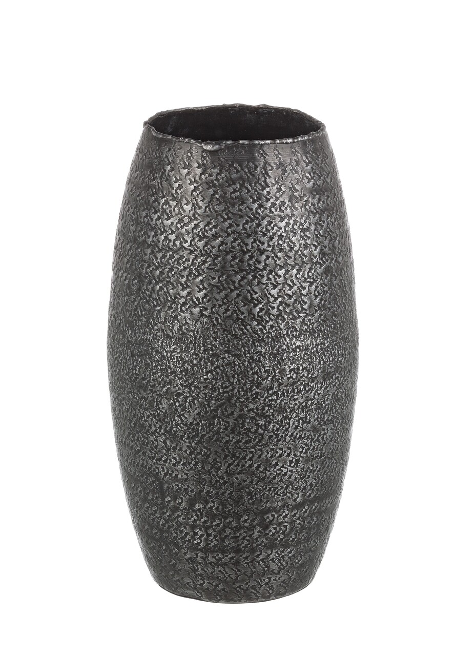 GRACEFUL fekete alumínium váza