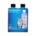 SPIRIT 2 db Palack, SodaStream, 1 L, fekete