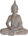 Buddha Dekoráció sitting, 29.5x17x37 cm, magnézium-oxid