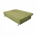 Canapea extensibila Roma Lux Green 205x90x86 cm, cu lada de depozitare