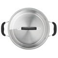 Tefal Lábas és Serpenyő szett Cook&Cool, 5 darabos, rozsdamentes acél/üveg