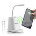 InnovaGoods Többfunckiós telefontöltő wirelessel 5 az 1-ben, USB, 8.8x7x9 cm