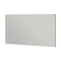 Oglinda decorativa, Siam, Pauli, 60x120x2.2 cm, MDF , Alb