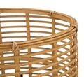 Rattan 2 db Virágcseréptartó, Mauro Ferretti, Ø 38x90 cm, rotáng/vas, színes