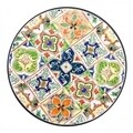 Paloma Round Kerti asztal, Bizzotto, Ø60x75 cm, acél/kerámia