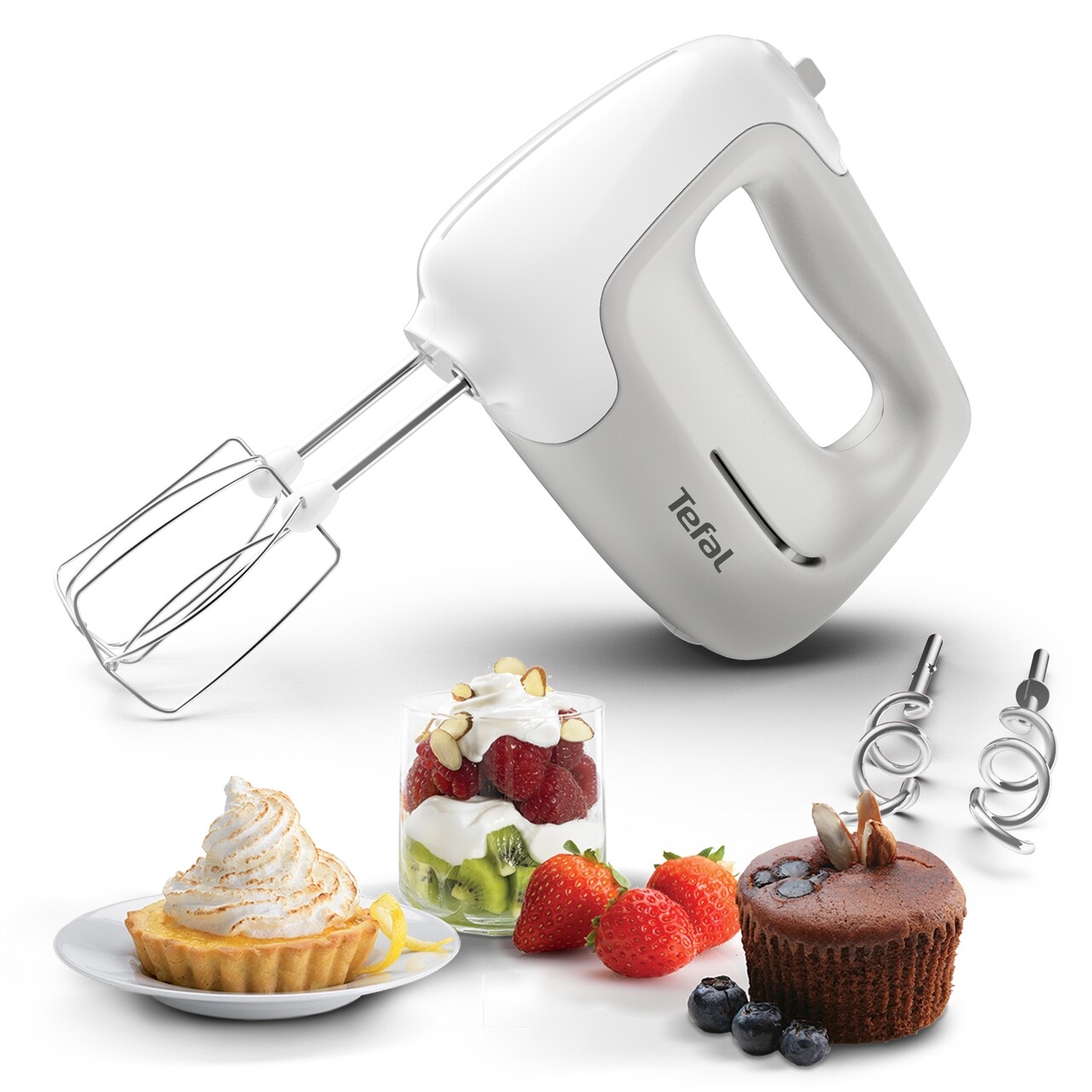 Kézi Mixer, Tefal, PrepMix HT450B38, 450 W, Turbó Funkció