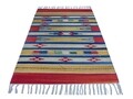 Kilim Szőnyeg, Country 17, Baketo, 100% pamut, kézzel megmunkált, 60x90 cm