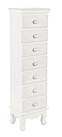 Comoda Clorine, Bizzotto, 29 x 23 x 112.5 cm, MDF