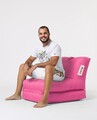 Siesta Kihúzható fotel, Ferndale Bean Bag, 55 - 180 cm, vízhatlan poliészter, rózsaszín