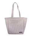 Hőszigetelő zacskó ebédhez Shopper Dots, Iris Barcelona, ​​10 L, 26x15x30 cm, poliészter, szürke