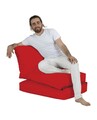 Siesta Kihúzható fotel, Ferndale Bean Bag, 55 - 180 cm, vízhatlan poliészter, piros