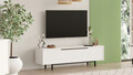 Comoda TV Yurudesign, 160x35.5x45.1 cm, PAL, alb