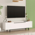 Comoda TV Yurudesign, 160x35.5x45.1 cm, PAL, alb