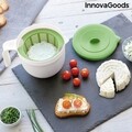 Kézi túrókészítő forma és receptek  Freashy InnovaGoods, 13.5x12x19 cm, 1 L